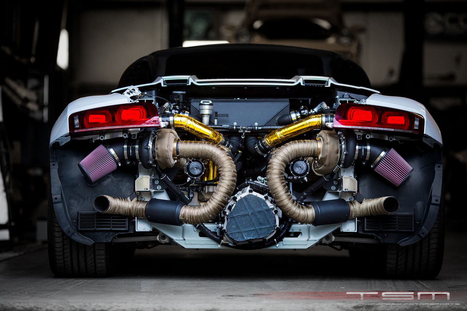 Audi r8 twin turbo kit Audi r8 twin turbo kit